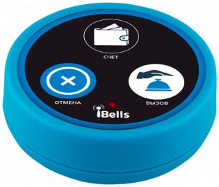фото iBells Plus K-D3 кнопка вызова персонала (синий), фото 1
